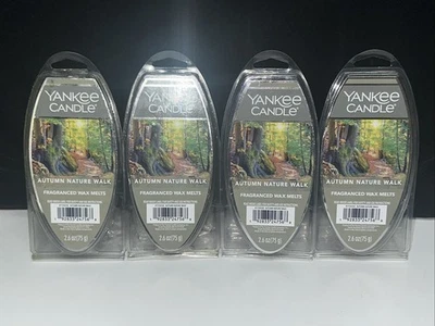 LOT OF 4-Yankee Candle AUTUMN NATURE WALK Fragranced Wax Melts 2.6oz 6Pk - Image 1 of 4