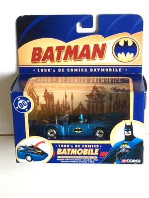 CORGI TOYS 2004 DIECAST. 1980's BATMAN DC COMICS BATMOBILE. MINT BOXED 1/43. - Image 1 of 4