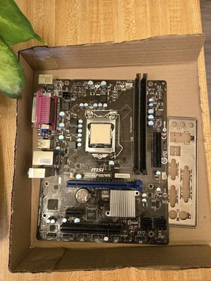 Intel I7 2600K CPU+H61M-P32/W8 MOBO+10GB RAM Working COMBO/SET - Image 1 of 3