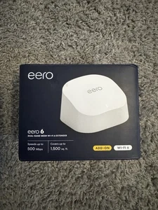 eero 6 Extender de maille bi-bande vitesse Wi-Fi jusqu'à 500 Mbps couvre jusqu'à 1500 pieds carrés - Photo 1/5