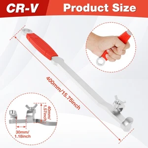 15.75 Inches Efficient Wrench Extender Tool Bar Multifunctional Wrench HunBt - Picture 1 of 11
