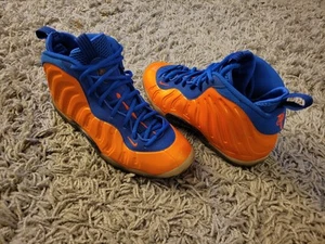 🔥🔥 Size 6.5Y - Nike Air Foamposite One New York Knicks - NICE - Picture 1 of 21