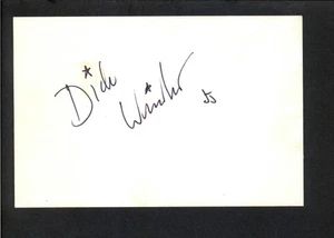 Dick Winslow - signed Autogramm 4x6 Karteikarte - Kinderschauspieler - Musiker - Flughafen - Bild 1 von 3