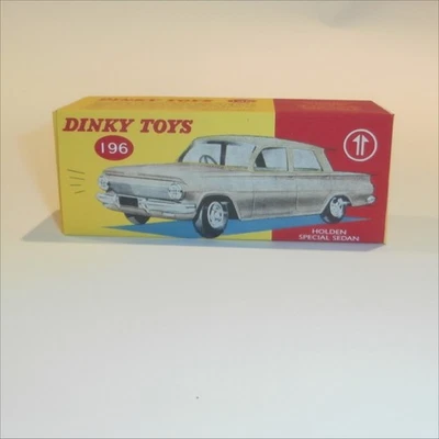 Dinky Toys 196 Holden Bronze Colour Sedan Repro Box - Image 1 of 4