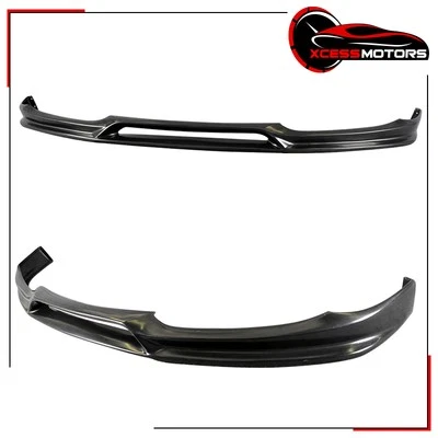 Fits 12-15 BMW F30 3-Series Sedan 3D Style Front Bumper Lip Lower Spoiler - PU Foto 1 de 4