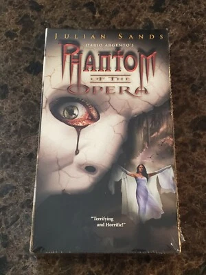 BRAND NEW Phantom Of The Opera (VHS, 1999) Dario Argento RARE Sealed OOP - Image 1 of 4