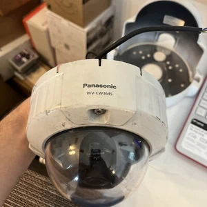 Panasonic WV-CW364S Color CCTV Camera & PANASONIC WV-Q7118 SUN SHADE - Picture 1 of 6