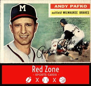 1956 Topps - #312 Andy Pafko EX+ - Foto 1 di 2