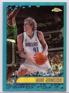 Dirk Nowitzki 2001-02 Topps cromo refractor 💎 Dallas Mavericks Salón de la fama - Imagen 1 de 1