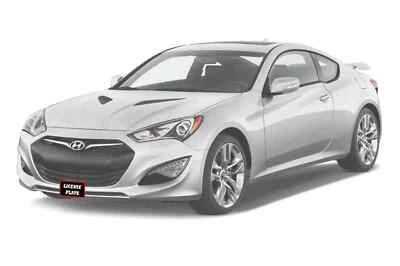 Soporte de matrícula de liberación rápida para Hyundai Genesis Coupe 2013-2016  Foto 1 de 3