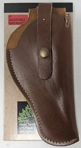 Saddle Mate 9" Adjustable Side Holster Top Grain Rugged Buffalo Leather - Picture 1 of 2