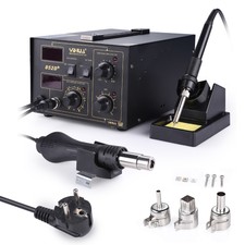 Yihua 700W 2in1 Lötstation Lötkolben Heißluft 240V 480℃ Digital Regelbar 852D+