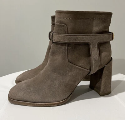 Authentic CHRISTIAN DIOR Urbaine Size 37 / 7 Chelsea ankle boots booties taupe - Image 1 of 4