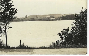 Mariaville Lake, New York,  South Shore, Cottages, Schenectady Co, Postcard RPPC - Picture 1 of 3