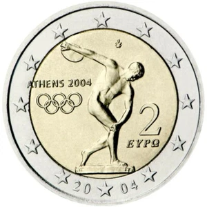 Greece 2004 UNC coin 2 euro Olympic Games in Athens - Picture 1 of 1