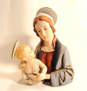 BOTTICELLI MADONNA AND BABY PORCELINE FIGURINE🎇 - Picture 1 of 6