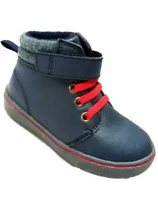 Garanimals Toddler Boys Blue & Red Work & Hiking Boots Shoes - Picture 1 of 1