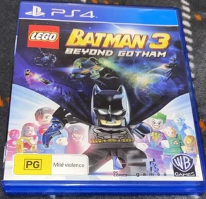 LEGO Batman 3 Beyond Gotham PS4 PlayStation 4 PAL Complete With Manual - Picture 1 of 2