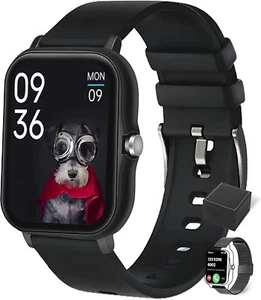 Smart Watch, for Men Women 2023 Bluetooth Compatible forAndroid iOS Phone iPhone - Picture 1 of 6