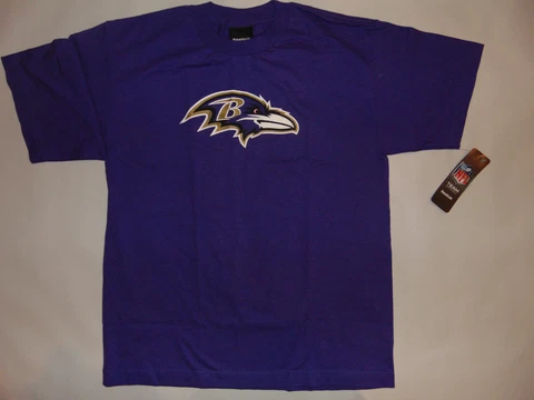 NFL Baltimore Ravens Shirt Youth Football Sz XL X-Large Purple NFL NEW WITH TAGS Cover