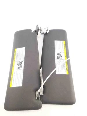 13 14 15 2013 BMW Activehybrid 3 Right Passenger Sun Visor Black Set Pair OEM - Image 1 of 3