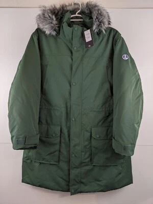 NEW Lands'end Expedition Waterproof Parka Men 3XLT Big Tall Green Down Insulated - Image 1 of 4