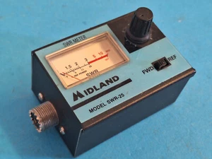 VSWR Meter ~ Midland SWR-25 - Zdjęcie 1 z 11