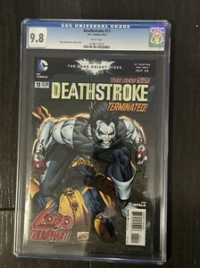 Deathstroke # 11 / DC Comics / The New 52 / CGC Universal Grade 9.8 - Foto 1 di 3