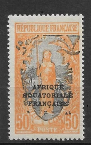 French Congo 1925, 50c Scott # 41, VF Mint Hinged* (RMD-8) - Picture 1 of 1