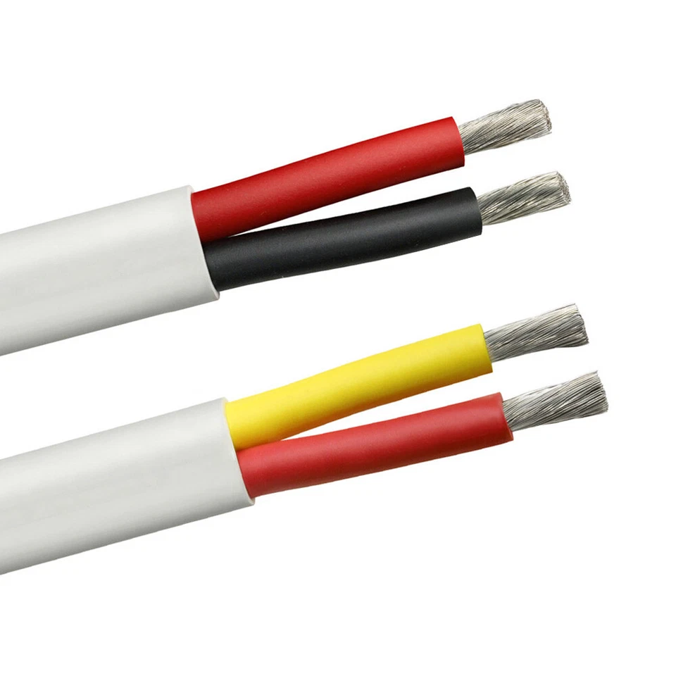 10/2 Tinned Copper Duplex Marine Boat Cable UL 1426 BC-5W2 PVC Jacket 600V - Image 1 of 1