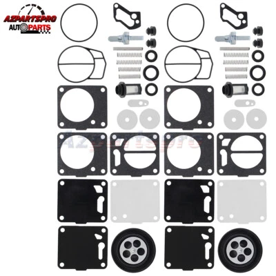 2 Pack Carburetor Rebuild Kit For YAMAHA VXR PRO XL700 XL760 XL1200 XLT SUV1200  - Image 1 of 4