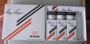 Box of (9) Vintage RAM Surlyn Cover Gary Player Collectible Signature Golf Balls - Picture 1 of 10