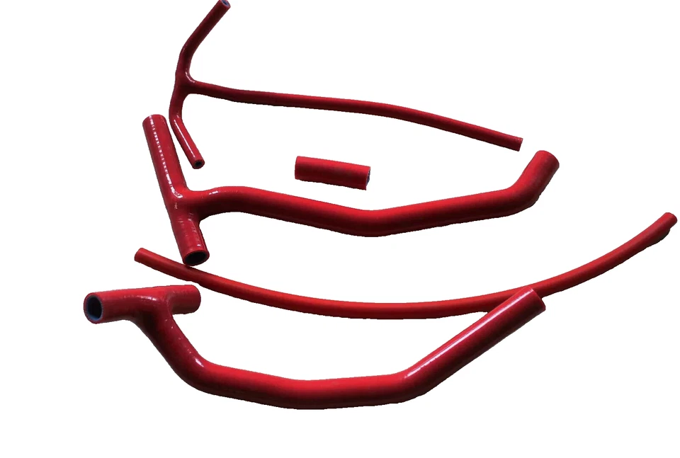 ✅Mangueras de radiador de silicona rojas para HUSQVARNA TE610/570/410; TC610/570 SM610R/S Foto 1 de 4