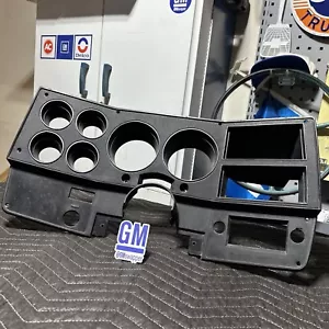 OEM Factory 84-87 Chevy GMC Truck Black DASH GAUGE BEZEL C10 K5 K10 Squarebody - Picture 1 of 22