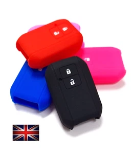 Silicone Key Case Cover 2 Button For Suzuki Swift 2017 2018 Fob Remote Holder 2 - Picture 1 of 9