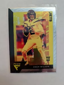 🏆 2021 Panini Chronicles Flux ZACH WILSON RC FX2 DENVER BRONCOS - Foto 1 di 2