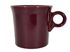 Fiesta Burgundy Deep Red Mug Coffee Cup Fiestaware, Ring Handle, Tom & Jerry HLC
