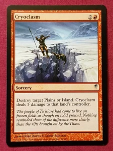 Magic The Gathering COLDSNAP CRYOCLASM red card MTG - Foto 1 di 2