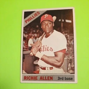 VINTAGE 1966 TOPPS RICHIE ALLEN #80 NM-MT WELL CENTERED  - Bild 1 von 2