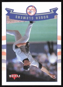 2002 Fleer #161 Roger Clemens New York Yankees Card - Picture 1 of 2