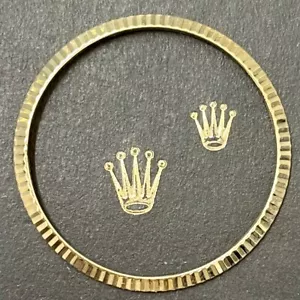 Rolex Datejust 31mm Yellow Gold Fluted Bezel Oyster 1.7 Gram Ref: 6466 - Picture 1 of 5