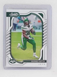 Michael Carter 2022 Absolute Football (Retail) - #100 - New York Jets - Picture 1 of 2