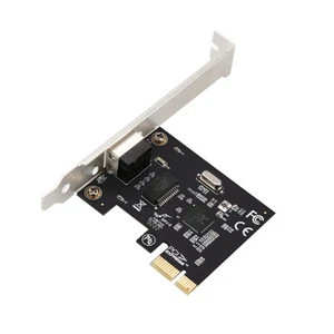 pcie network card Gigabit Ethernet LAN adapter 1000Mbps RJ45 port network card - Picture 1 of 3