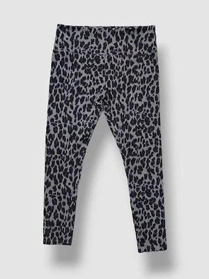 Leggings femininas Style & Co cinza preta com estampa de animais cintura alta plus size 0X $30 - Imagem 1 de 2