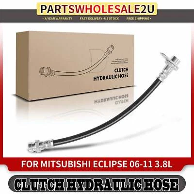 New Clutch Hydraulic Hose Line for Mitsubishi Eclipse 06-11 Naturally Aspirated - Image 1 of 4