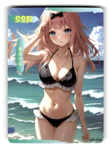 Waifu Goddess Story Pink Beauties Sexy Girl Anime SSR-026 - Picture 1 of 4