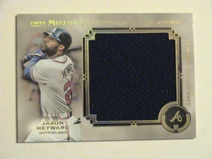 2013 Topps Museumskollektion Jason Heyward Atlanta Braves Jumbo Relic 1/1 - Bild 1 von 2