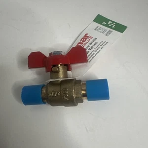 Jomar Valve 114-523PG Lead Free Brass Ball Valve 1/2” 400 WOG Expansion Pex - Picture 1 of 4