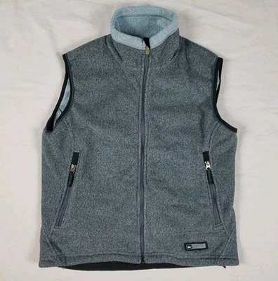 Chaleco REI Mujer Talla M Estilo Retro Polartec Polar Cremallera Completa Gris Senderismo Foto 1 de 4