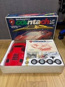 Unassembled COUNTACH 1/12 Lamborghini Model BUNKEN Rare Collectible Kit - Picture 1 of 13